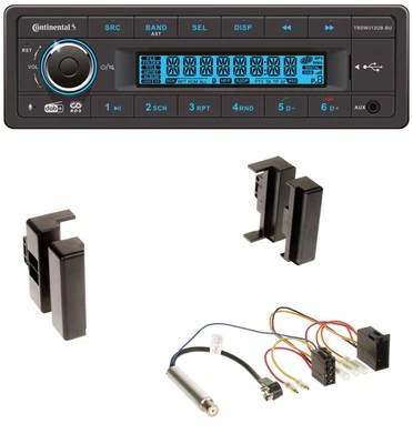 Continental MP3 DAB USB Bluetooth Autoradio für Audi A4 B5 bis 99 A6 C4 bis 97 A - Bild 1 von 4