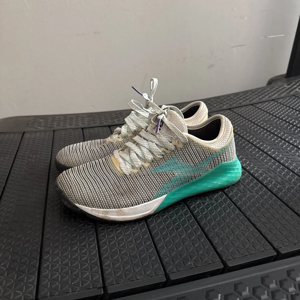 Reebok Nano 9 Crossfit Training Shoes Women's Grey/Teal - Image 1 of 1
