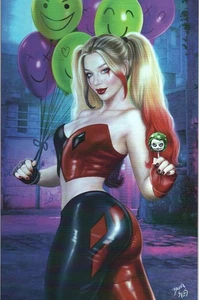 Cool Comics Gallery BRUNA Virgin Harley Quinn Cover Limited To ONLY 50 !!!  NM - Picture 1 of 1