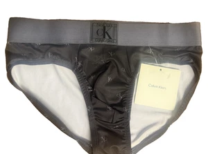 NwT Calvin Klein Men's (MEDIUM)  CK Established Hip Briefs NB4070O-030 - Picture 1 of 6