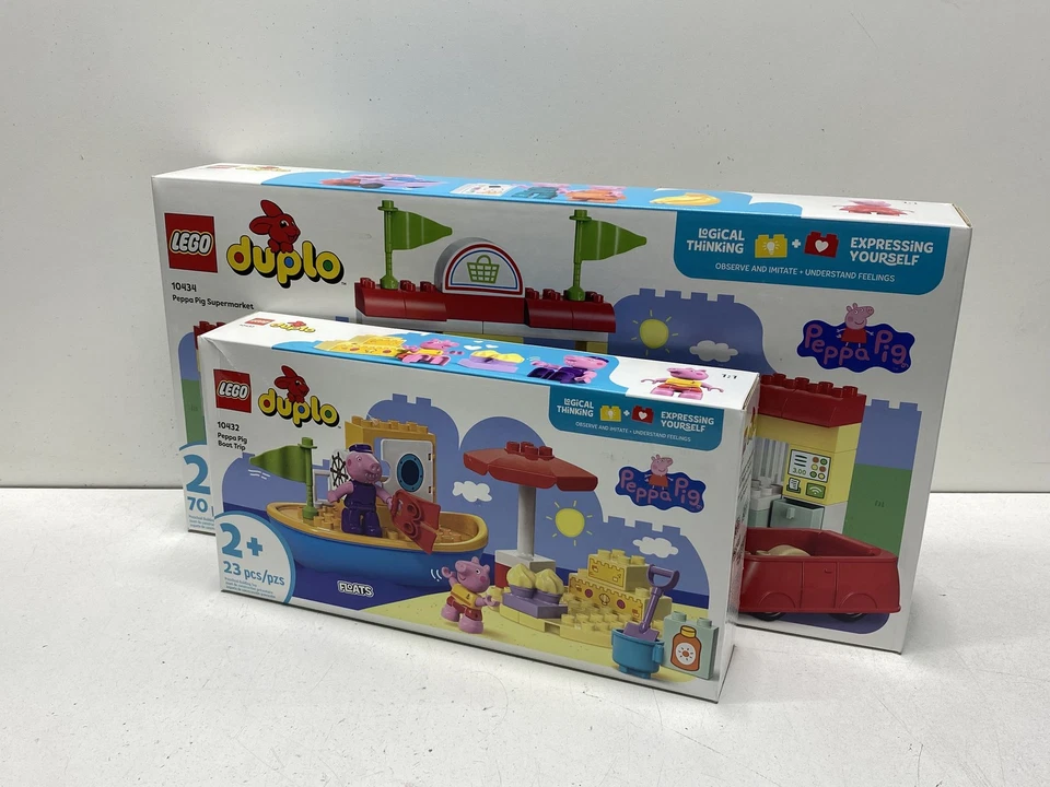 Lego Duplo Peppa Pig Assorted Sets Bundle Lot Of 2 Sealed Boxes - Image 1 of 4