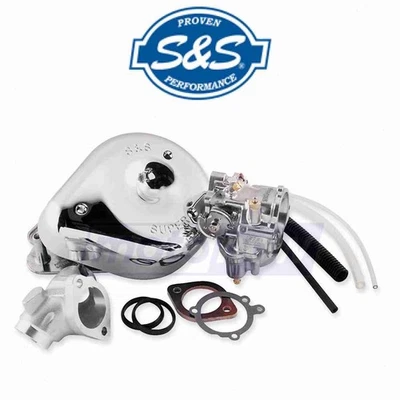 S&S Cycle Super E Carburetor Kit for 1984 Harley Davidson FLHX Electra Glide xb - Изображение 1 из 4