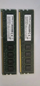 2 PNY 64D0JKHHJ 8GB DIMM PC3-12800 1600mhz Computer RAM - Picture 1 of 6