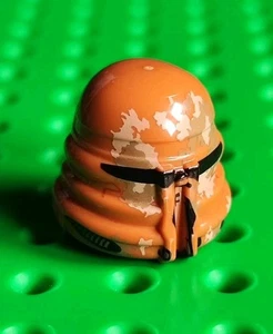 LEGO Clone Helmet Misprint 180° Reverse Print Error Airborne Trooper sw0605 - Picture 1 of 5
