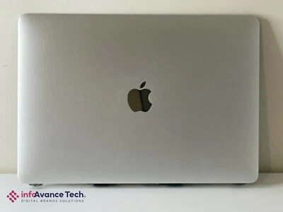 Used Apple Macbook Pro 13" A2338 M1 2020 LCD Screen Assembly Silver. - Image 1 of 3