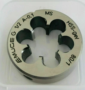 Schneideisen G 1/2 G3/8 M16x1.5 M18x1.5 M19x1.5 LH. M20x1 LH ..... EMUGE GWG NEU - Picture 1 of 13