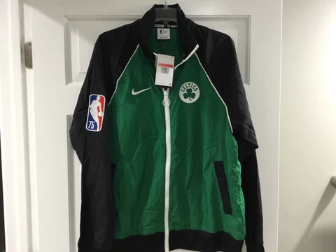NWT-Men’s Nike NBA Boston Celtics Lightweight Full ZIP Track Jacket-Size LARGE Cover