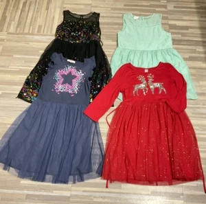 4 Girls Dresses LOT, size 14/16, size 16 - Picture 1 of 7