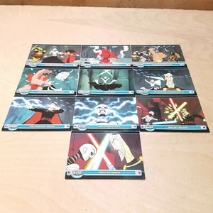 Star Wars Trading Cards Clone Wars serie 2003-2005 set di 10 Swanky Barn - Foto 1 di 12