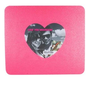 2x Mousepad mit Bilderrahmen - Herz - Mauspad - Picture 1 of 1