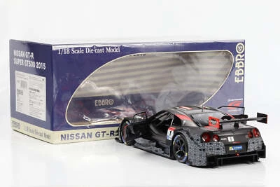 1:18 Ebbro Nissan Gt R Eccellente GT500 2015 #1 Motul Autech Okayama Testcar - Immagine 1 di 4