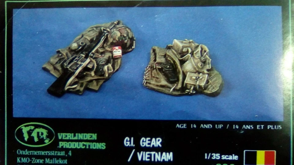 Verlinden 396 - G.I  Gear - Vietnam 1/35  - Immagine 1 di 2