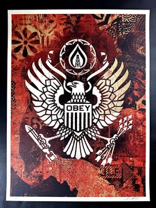 A - Shepard Fairey - Obey Giant - Keep it Underground - 2015 - # 189/450 - Picture 1 of 3