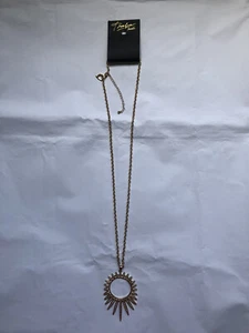Thalia Sodi Gold Tone Sunburst Necklace - Picture 1 of 2
