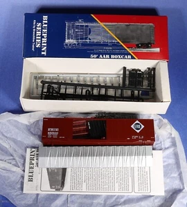 Branchline HO Scale Blueprint Series Erie RR 50' AAR Boxcar Kit 1114 - Picture 1 of 4