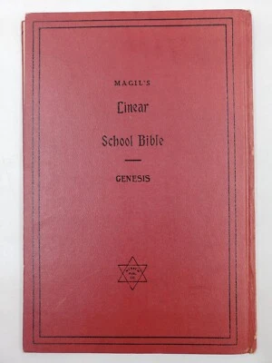 Magil’s Linear School Bible by Joseph Magil Hebrew Text English translation - Image 1 of 4