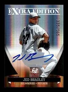 2011 Donruss Elite Extra Edition Auto Prospects /565 Jed Bradley #P-25 Auto - Picture 1 of 2