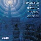 Pratella / Morigi / Tumiatti - Liriche Per Canto E Pianoforte New Cd