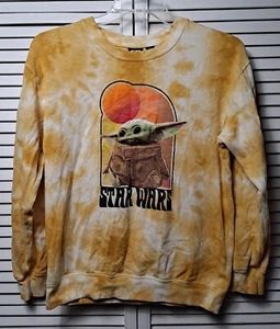 STAR WARS The Mandalorian Baby Yoda Grogu Sweatshirt youth Size M EPOC - Picture 1 of 4