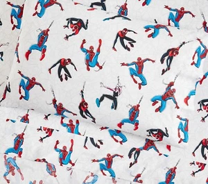 Juego de sábanas COMPLETO Pottery Barn Spider-Man Brilla en la Oscuridad - Imagen 1 de 3