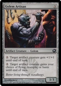 Golem Artisan Scars of Mirrodin MTG Uncommon - Picture 1 of 1