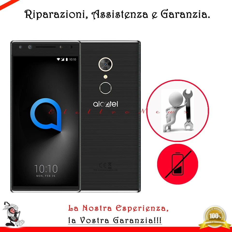 Riparazione Sostituzione Connettore di Ricarica Plug-in Spinotto Alcatel 5  - Immagine 1 di 1