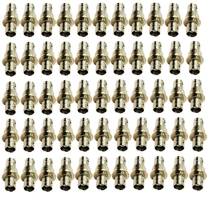 Kings KC-99-54 Female to Female Straight BNC Bulkhead RF Coax Connector, 55 Pcs - Picture 1 of 10
