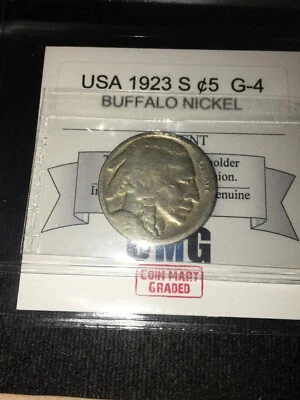 1923S  USA, Buffalo Nickel ¢5 Cent.. - Image 1 of 4