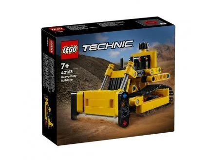 Lego Technic 42163 Le bulldozer Jaune - Vehicule chantier, travaux - Engin - Photo 1/1