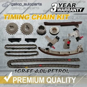 Timing Chain Kit for Toyota Hilux GGN15 GGN25 Landcruiser Prado GRJ120 1GR-FE - Picture 1 of 12
