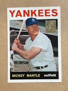 Mickey Mantle ~ 1996 Topps Commemorative Reprints #14 ~ 1964 Topps #50