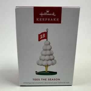 2024 Hallmark GOLFING Keepsake Ornament TEES THE SEASON New in Box Golf Tree - Picture 1 of 6