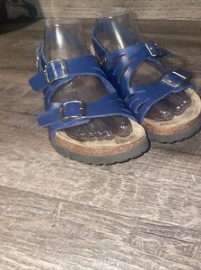 Birkenstock Betula Granada Women's Sandals Size 7 Blue - Picture 1 of 11