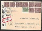 Sovjet Zone/Sachsen Covers 1946 Mixed Franked Censored R-Cover Magdeburg