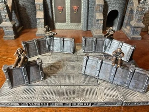 Torrette barriera fantascientifica Star Wars Starfinder D&D (dipinte a mano) - Foto 1 di 7