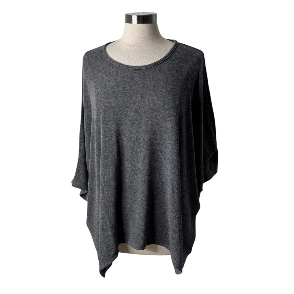 Vestido To Kill Jane Mohr Gris Pullover Manga Corta Algodón Top Mujer Talla Única Foto 1 de 4