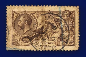 1913 SG400 2s6d Sepia-Brown Waterlow N63 (3) Colchester Fair gebrauchte Katze £150 cqcl - Bild 1 von 3
