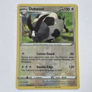 Dubwool 154/202 Swsh01: Sword & Shield Reverse Holo - Picture 1 of 2