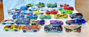 Lot of 28 Miniature Hotwheels, Matchbox and others Cars Trucks - Picture 1 of 15