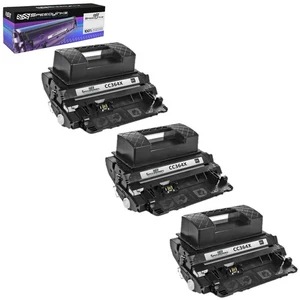 Kompatybilny z 3PK wymienny toner do HP CC364X 64X Blk do użytku w LaserJet - Zdjęcie 1 z 5