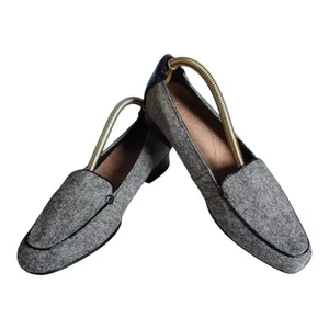 Clarks Damen Artisan Keesha Luca Größe 7N Slipper Halbschuh schwarz Tweed-Kamm - Bild 1 von 14