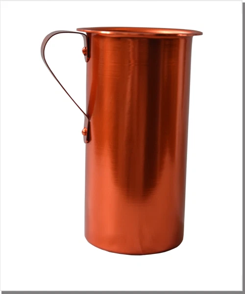 Griechischer Metall Weinkrug / Weinkaraffe / Weinmesser in 250 / 500 / 1000 ml - Bild 1 von 1