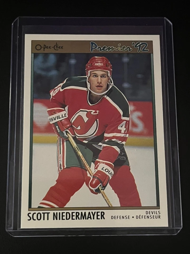 1992 O-PEE-CHEE PREMIER 92 SCOTT NIEDERMAYER #35 ROOKIE - Image 1 of 1