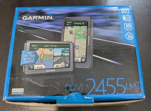 Garmin Nuvi 2455LMT 4.3-Inch Portable GPS Navigator with Lifetime Maps NO POWER - Picture 1 of 3