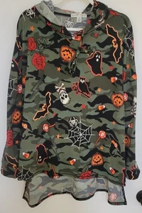 Eye Candy Halloween Hoodie Size 3X - Picture 1 of 3