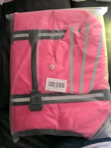 Pink Life Preserver Jacket X-large Dogs 65 - 95 Lbs Water Safety Vest, NIP - Picture 1 of 2