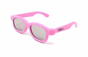 1 x Passive 3D Pink Kids Childrens Glasses for Passive TVs Cinema Projectors - Picture 1 of 10