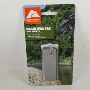 Barra de magnesio Ozark Trail con iniciador de fuego Striker... Nueva  - Imagen 1 de 10