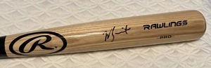 Will Smith Dodgers Signed Baseball Bat Rawlings Fanatics Authentication - Picture 1 of 3