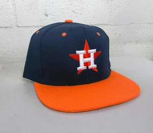 Houston Astros Snap Back Cap Hat Embroidered Hou Adjustable Flat Bill - Picture 1 of 5
